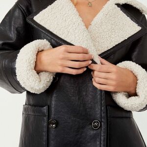 Free People Kaja vegan bonded coat